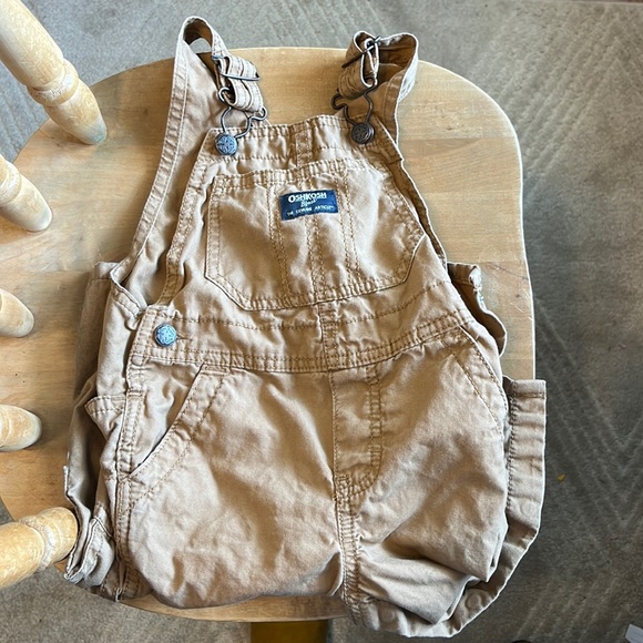 OshKosh B'gosh Other - COPY - Oshkosh size 18 months tan overalls